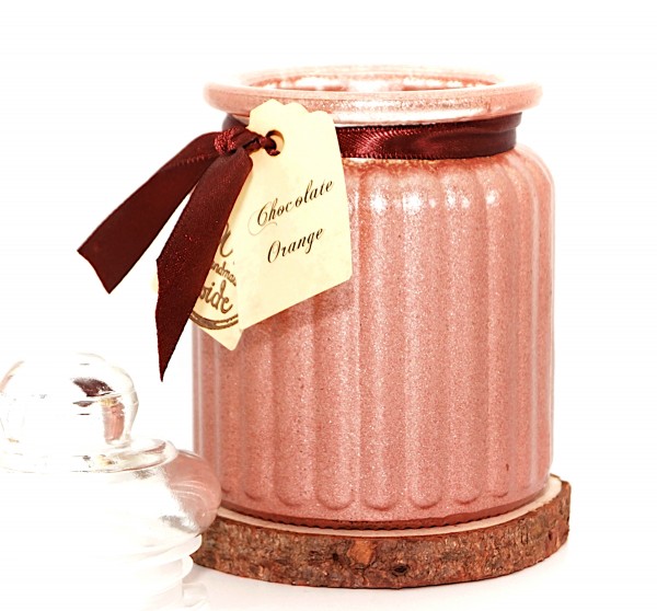 Chocolate Orange Antique Jar