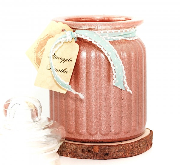 Pineapple Paprika Antique Jar