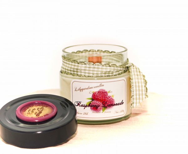 Raspberry Lemonade Lily Round Jar small