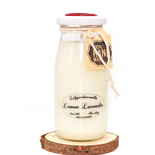 Lemon Lavender Milk Bottle large