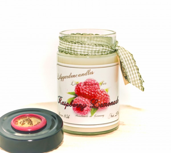 Raspberry Lemonade Lily Round Jar large