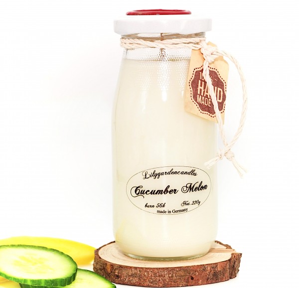 Cucumber Melon Milk Bottle large