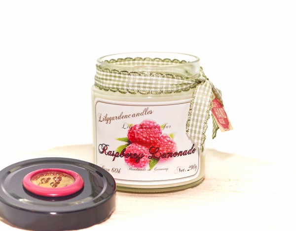 Raspberry Lemonade Lily Round Jar medium