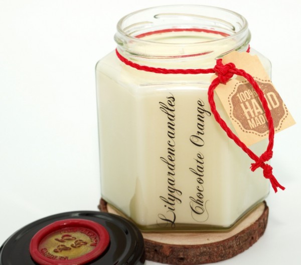 Chocolate Orange Country House Jar large