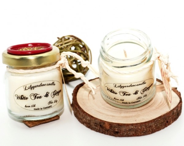 White Tea & Ginger Tealight Jar