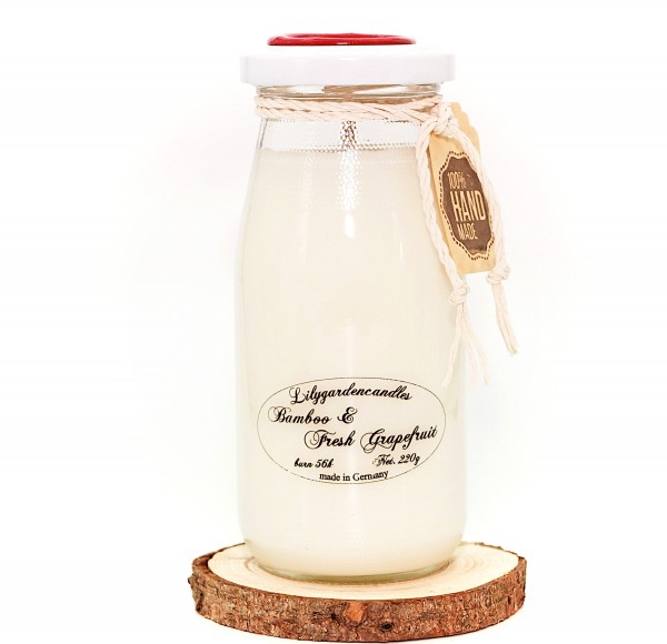 Bamboo & fresh Grapefruit Milk Bottle large