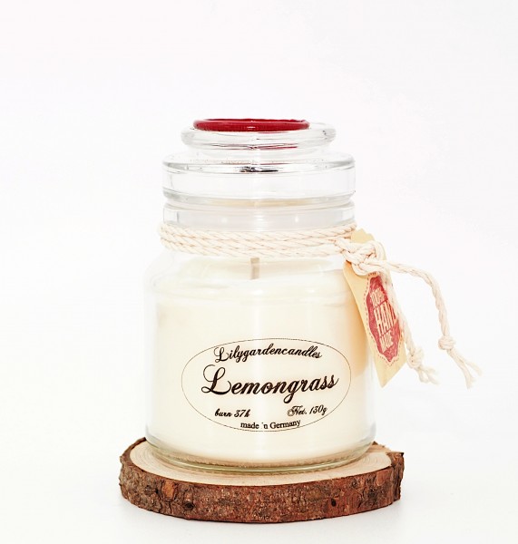 Lemongrass Stopper Jar