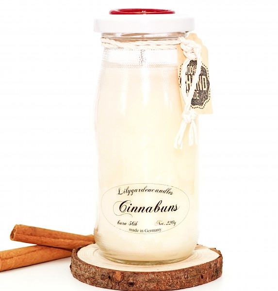 Cinnabuns Milk Bottle large